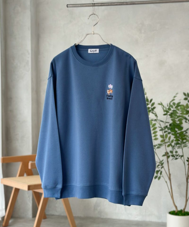 QUASH  アニマル刺繍クルーネック メンズ商品画像-7