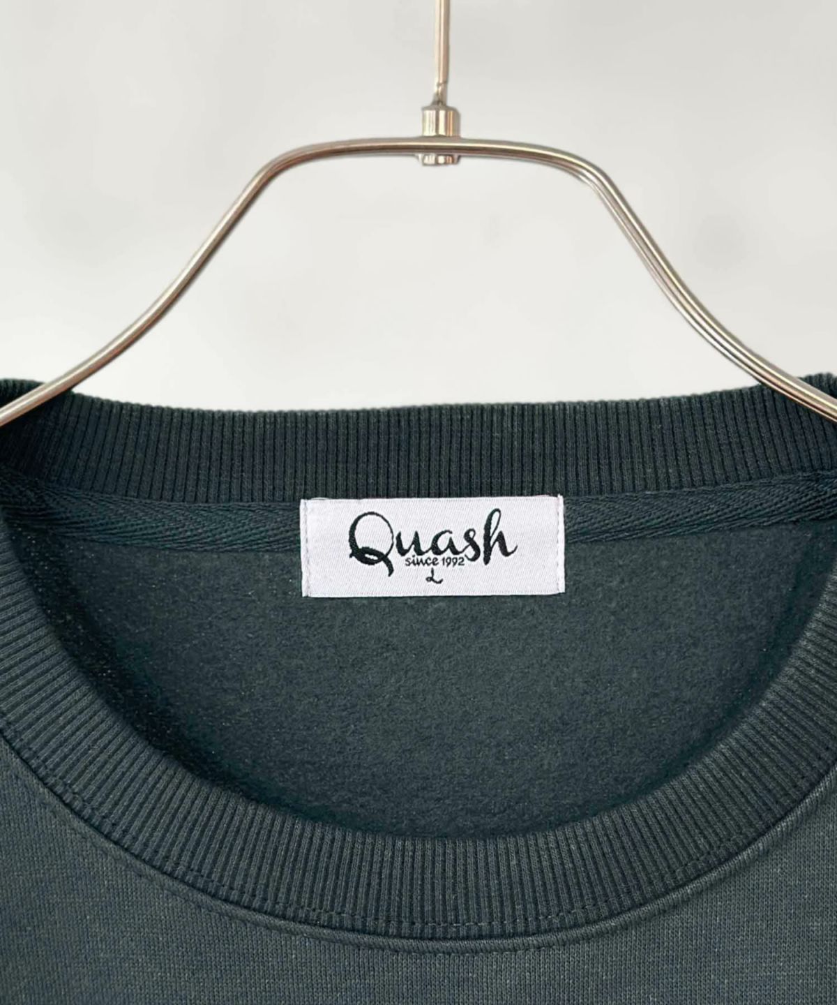 QUASH アニマル刺繍クルーネック メンズ