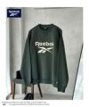 Reebok 裏起毛ロゴワッペントレーナー メンズ