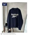 Reebok 裏起毛ロゴワッペントレーナー メンズ