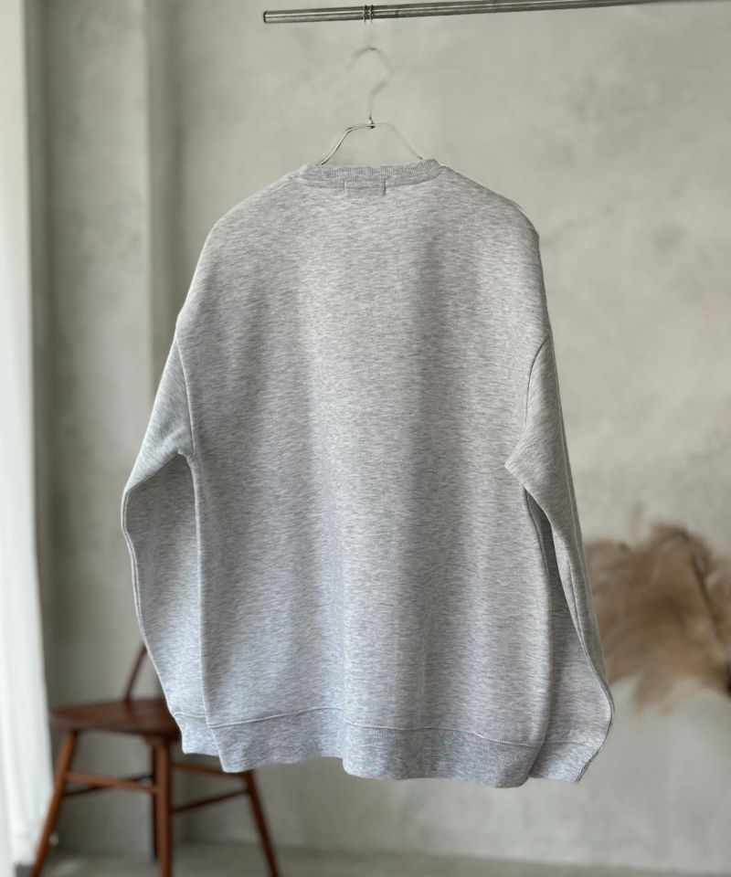 QUASH  ひげサガラ刺繍クルーネック メンズ商品画像-2
