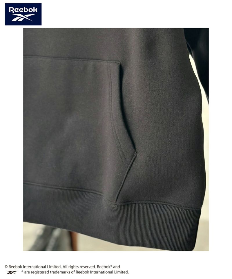 Reebok  裏起毛サークルロゴパーカー メンズ商品画像-7