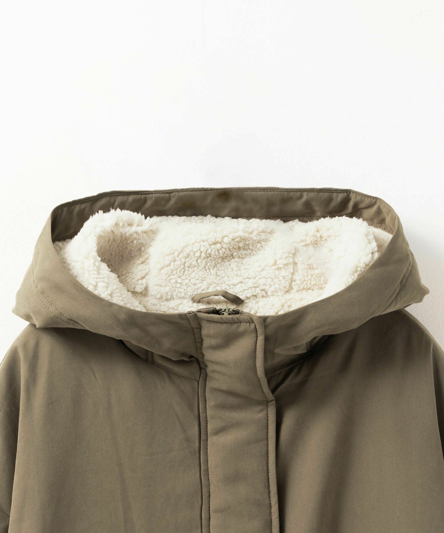 nAvy 裏ボアモッズコート レディース商品画像-31
