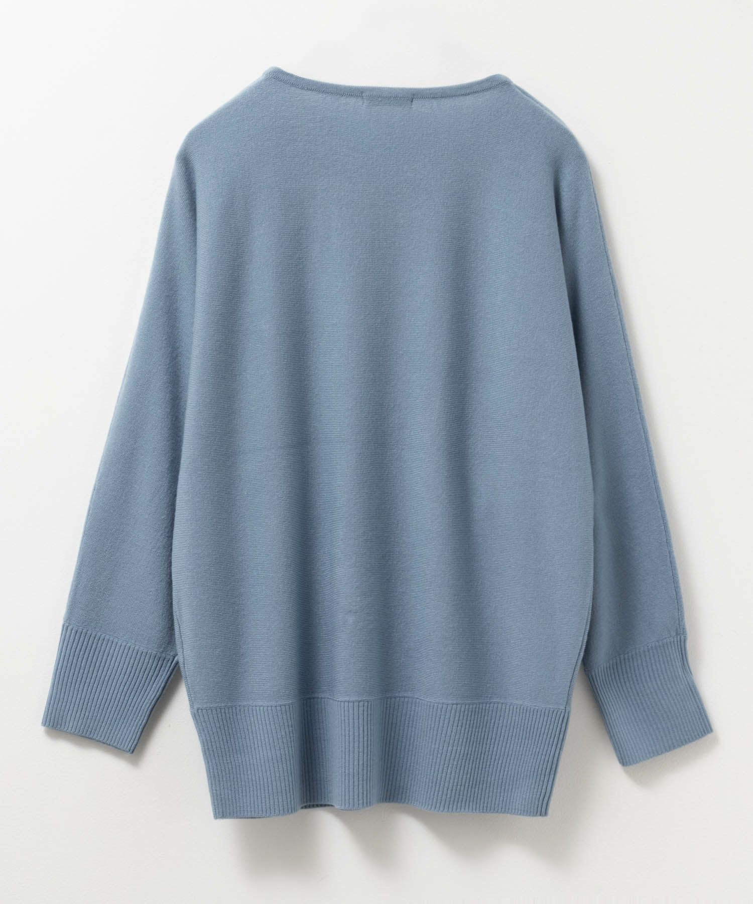 NAVY カシミヤタッチニット ドルマンスリーブ レディース