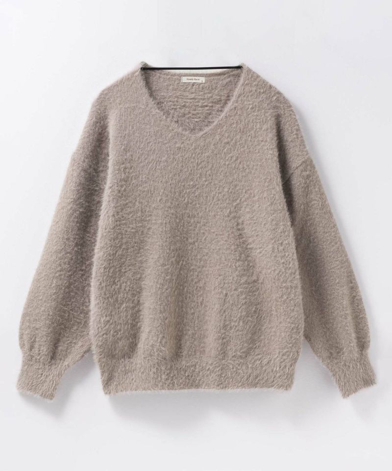 Howdy Marie  フェザーヤーンVネックプルオーバー レディース商品画像-20