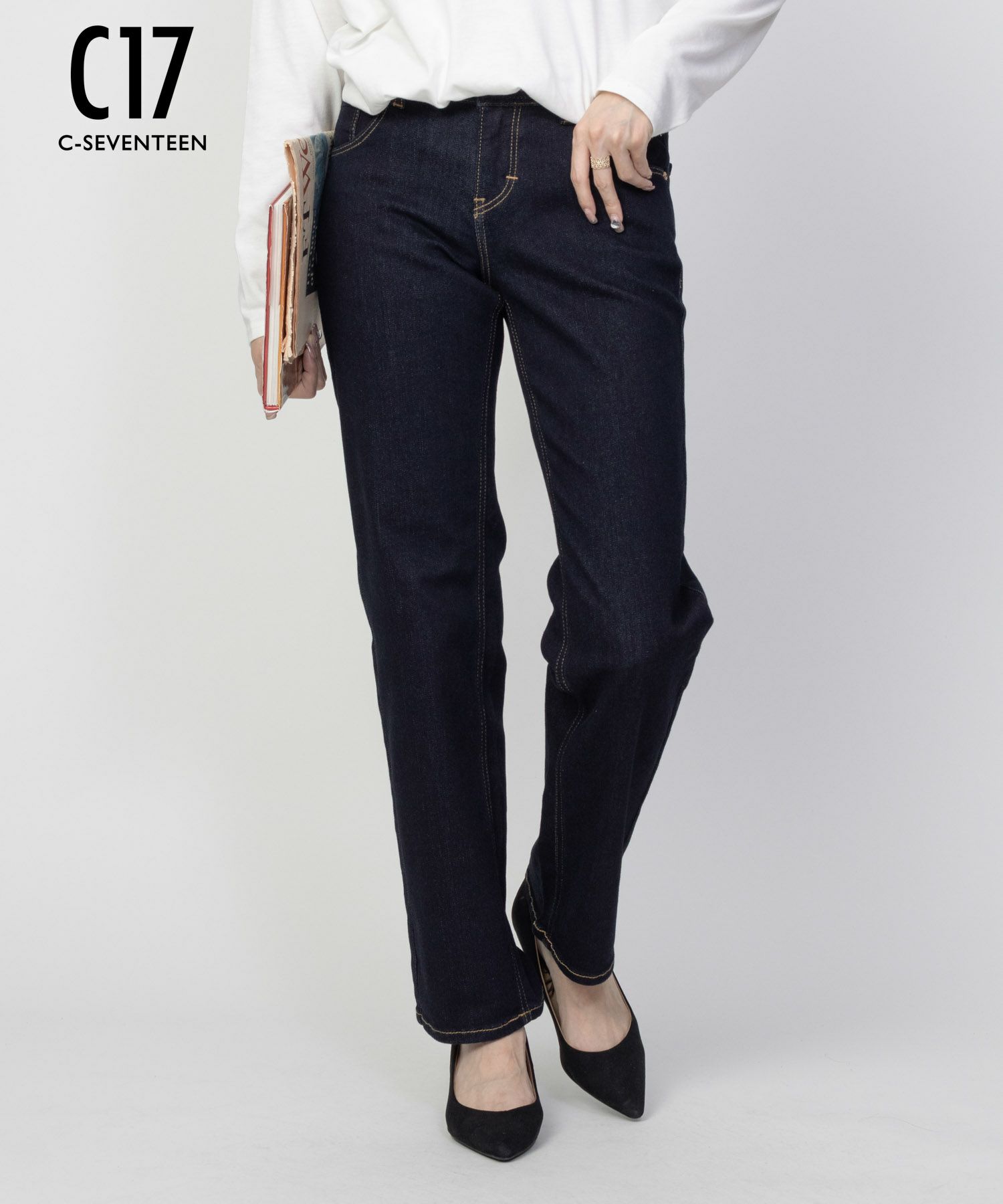 C17  ベーシックレギュラーストレート レディース商品画像-1