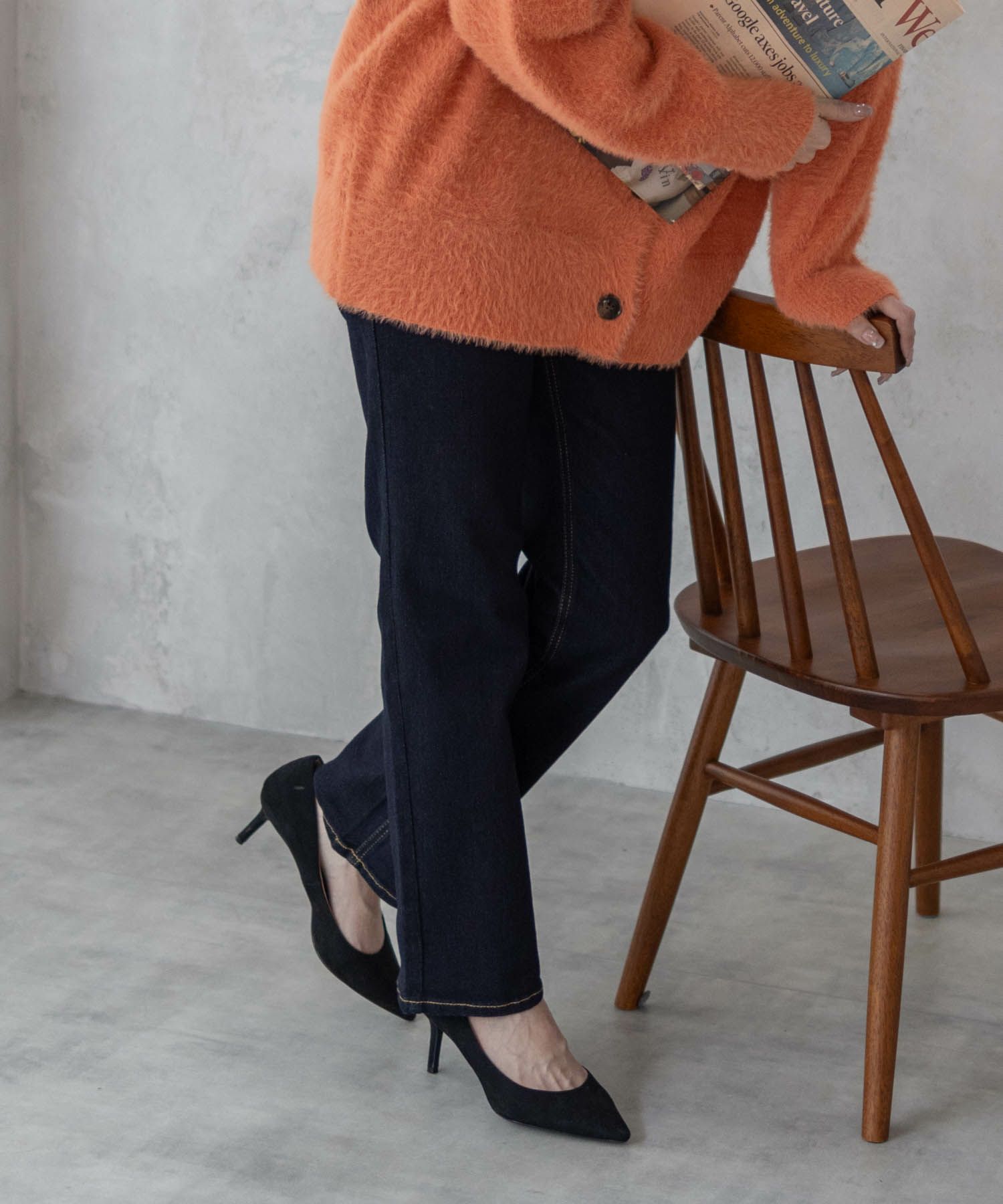 C17  ベーシックレギュラーストレート レディース商品画像-5