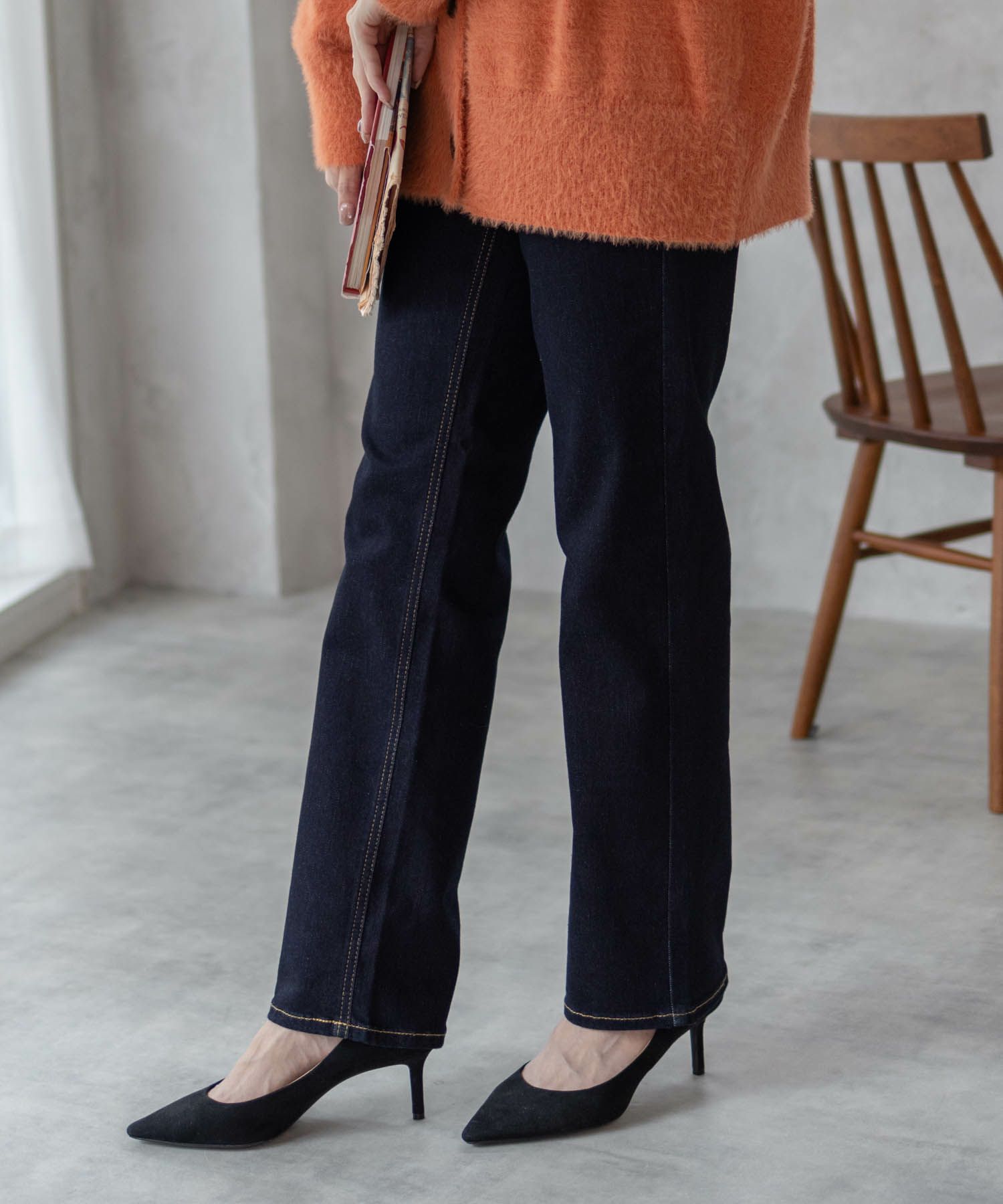 C17  ベーシックレギュラーストレート レディース商品画像-7