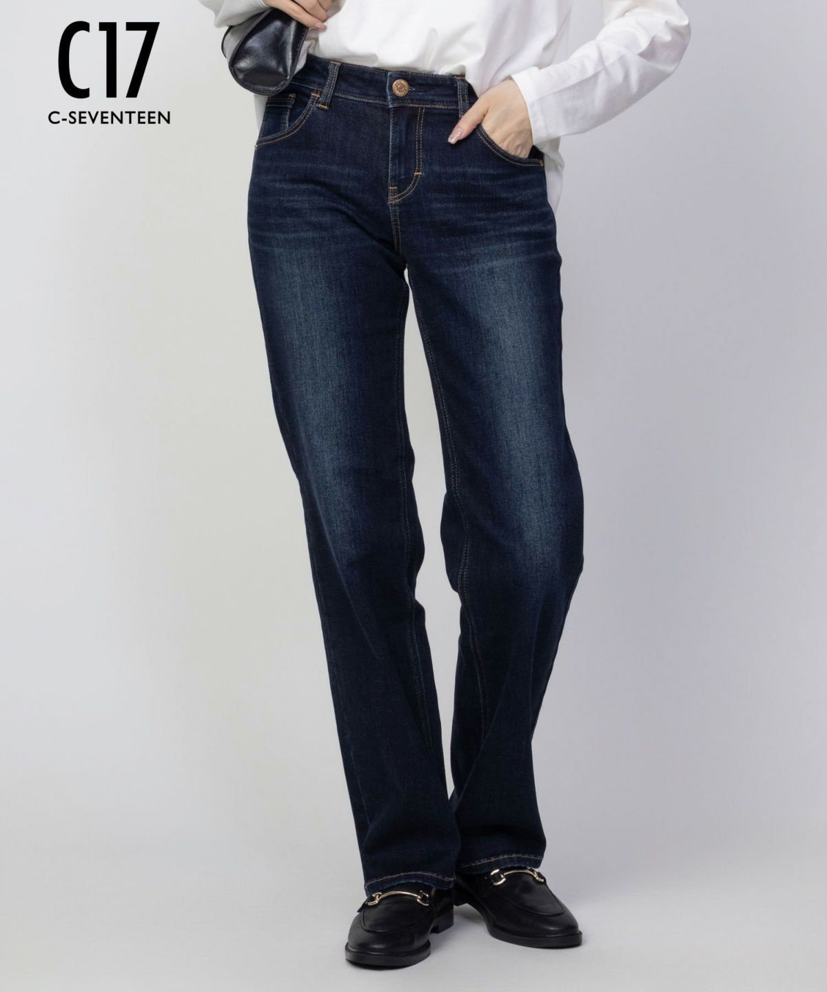 C17 ベーシックレギュラーストレート レディース