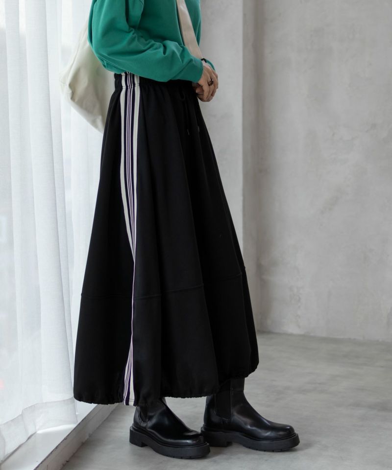 nAvy サイドラインバルーンスカート レディース商品画像-2