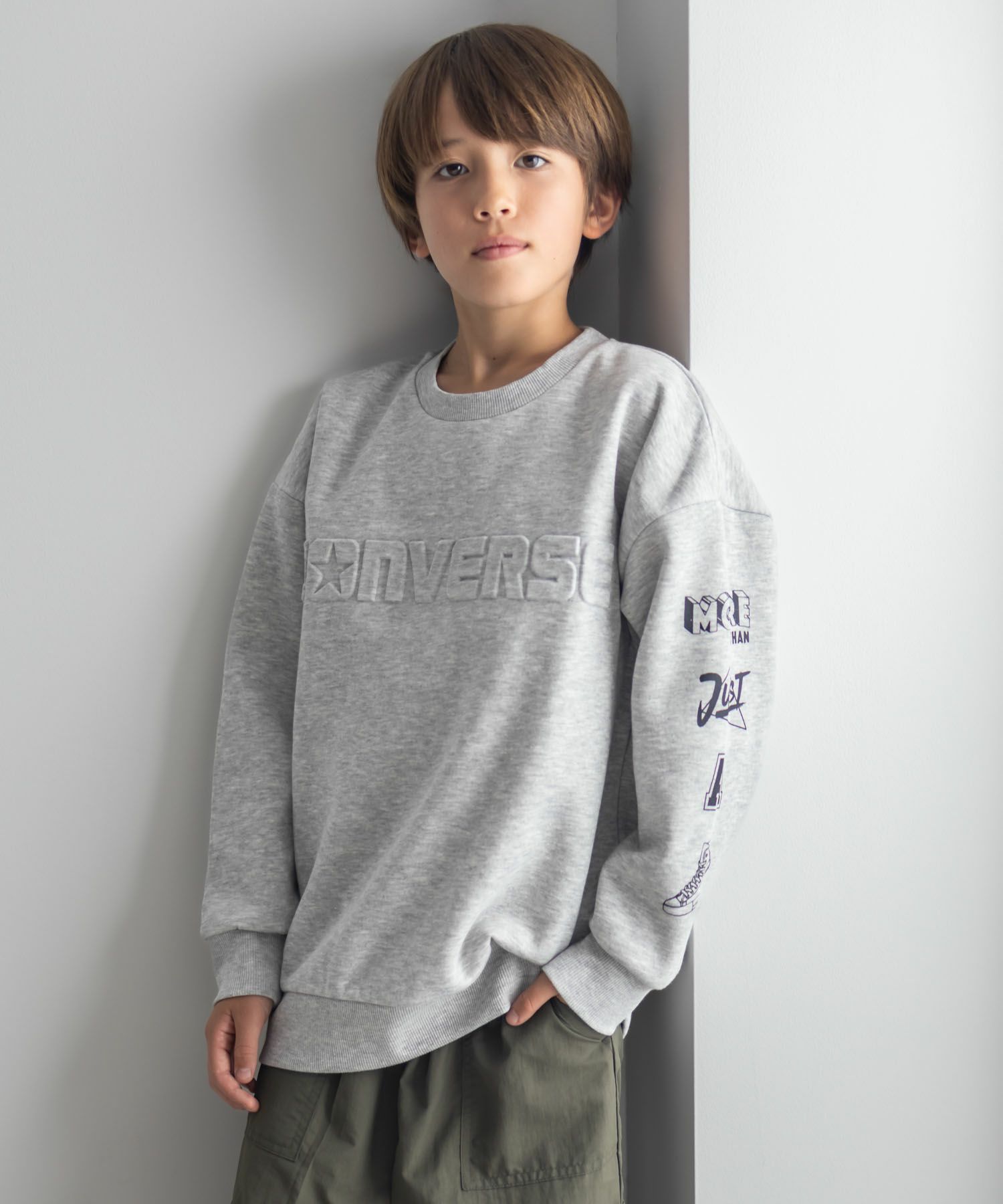 CONVERSE  エンボストレーナー キッズ商品画像-8