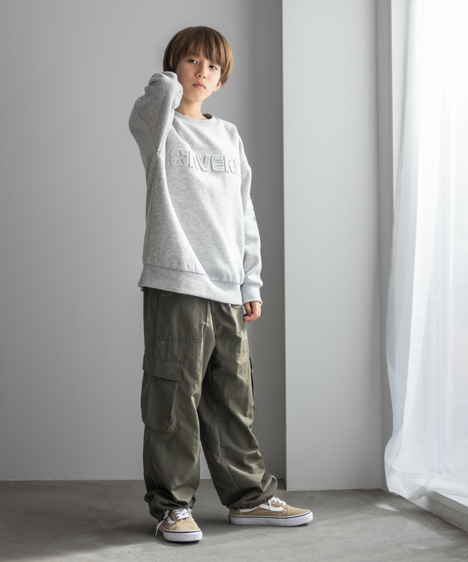 CONVERSE  エンボストレーナー キッズ商品画像-9