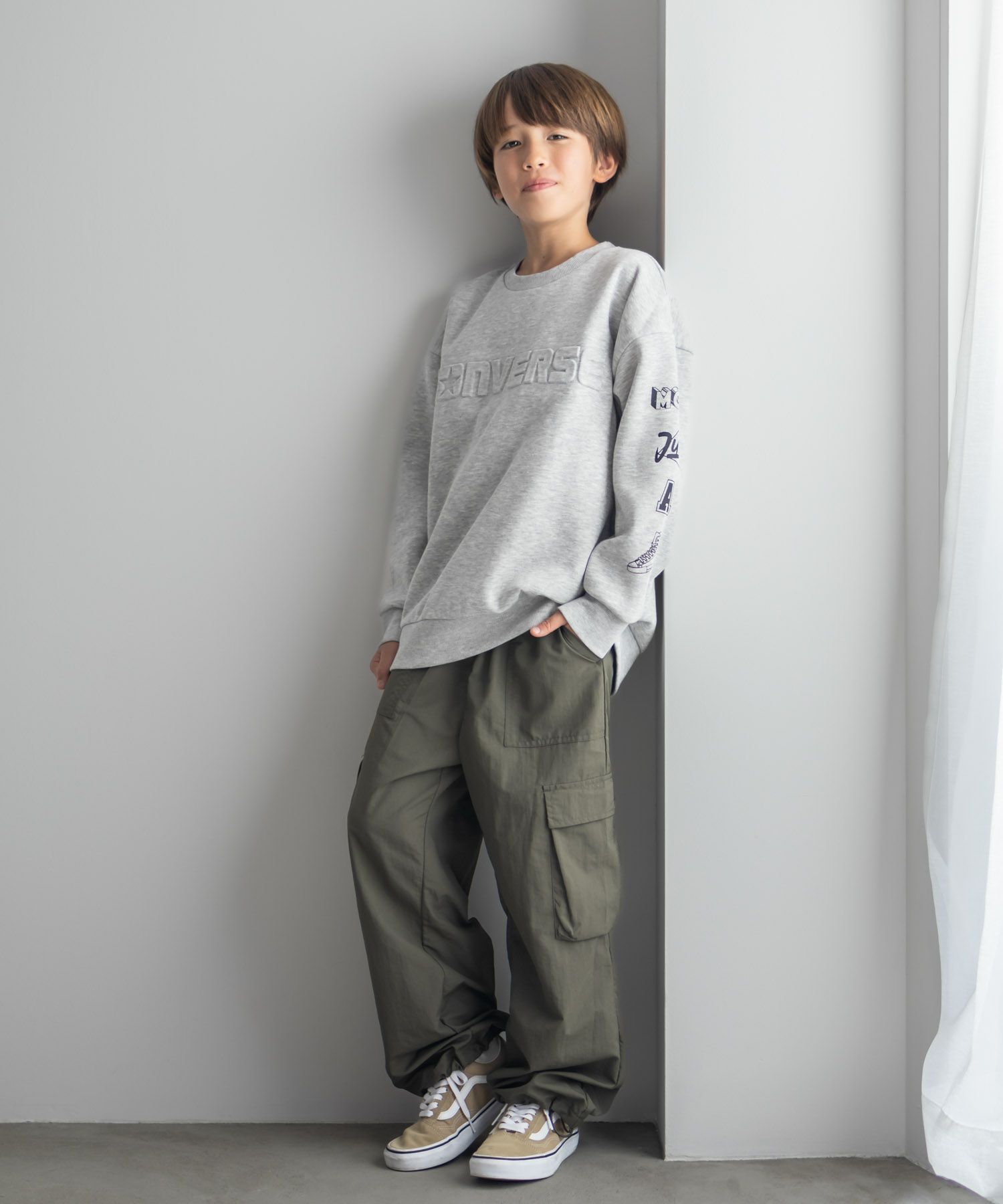 CONVERSE  エンボストレーナー キッズ商品画像-10