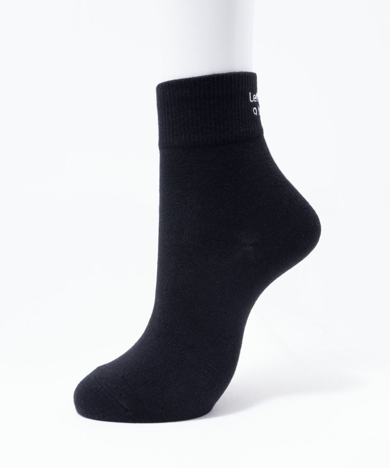 NAVY  ロゴ刺繍ショート丈ソックス レディース商品画像-1