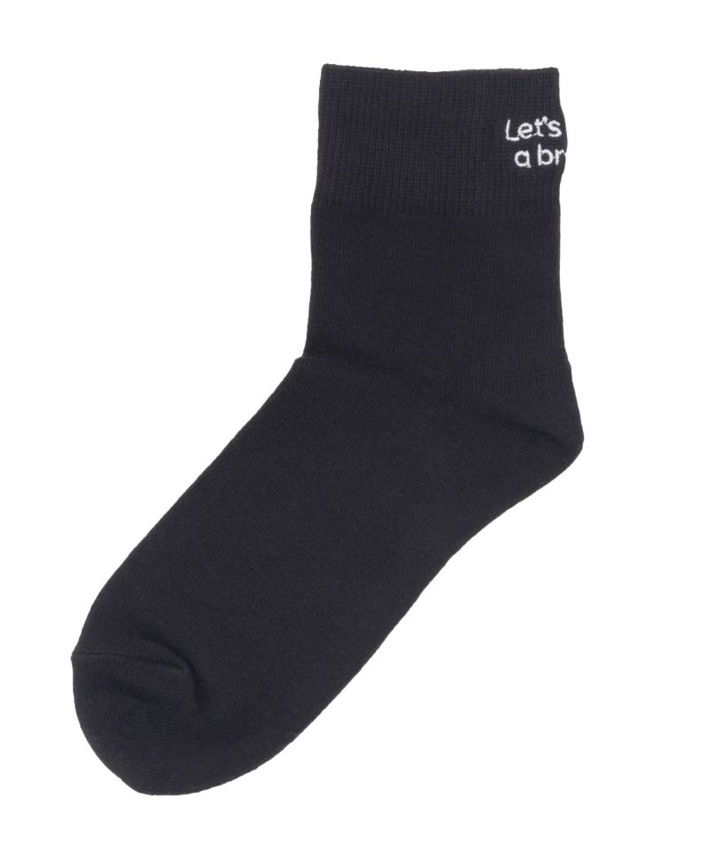 NAVY ロゴ刺繍ショート丈ソックス レディース商品画像-10