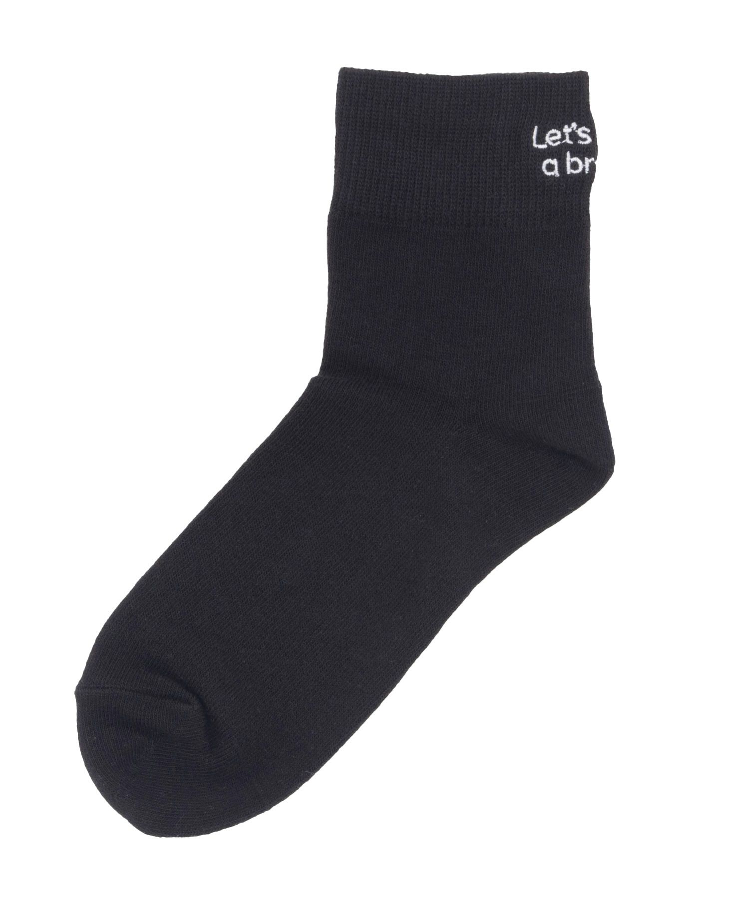 NAVY ロゴ刺繍ショート丈ソックス レディース商品画像-10