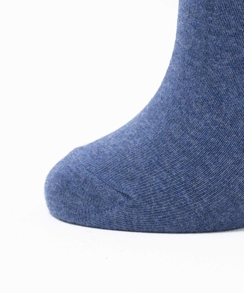 NAVY  リブロゴ刺繍ショート丈ソックス レディース商品画像-13