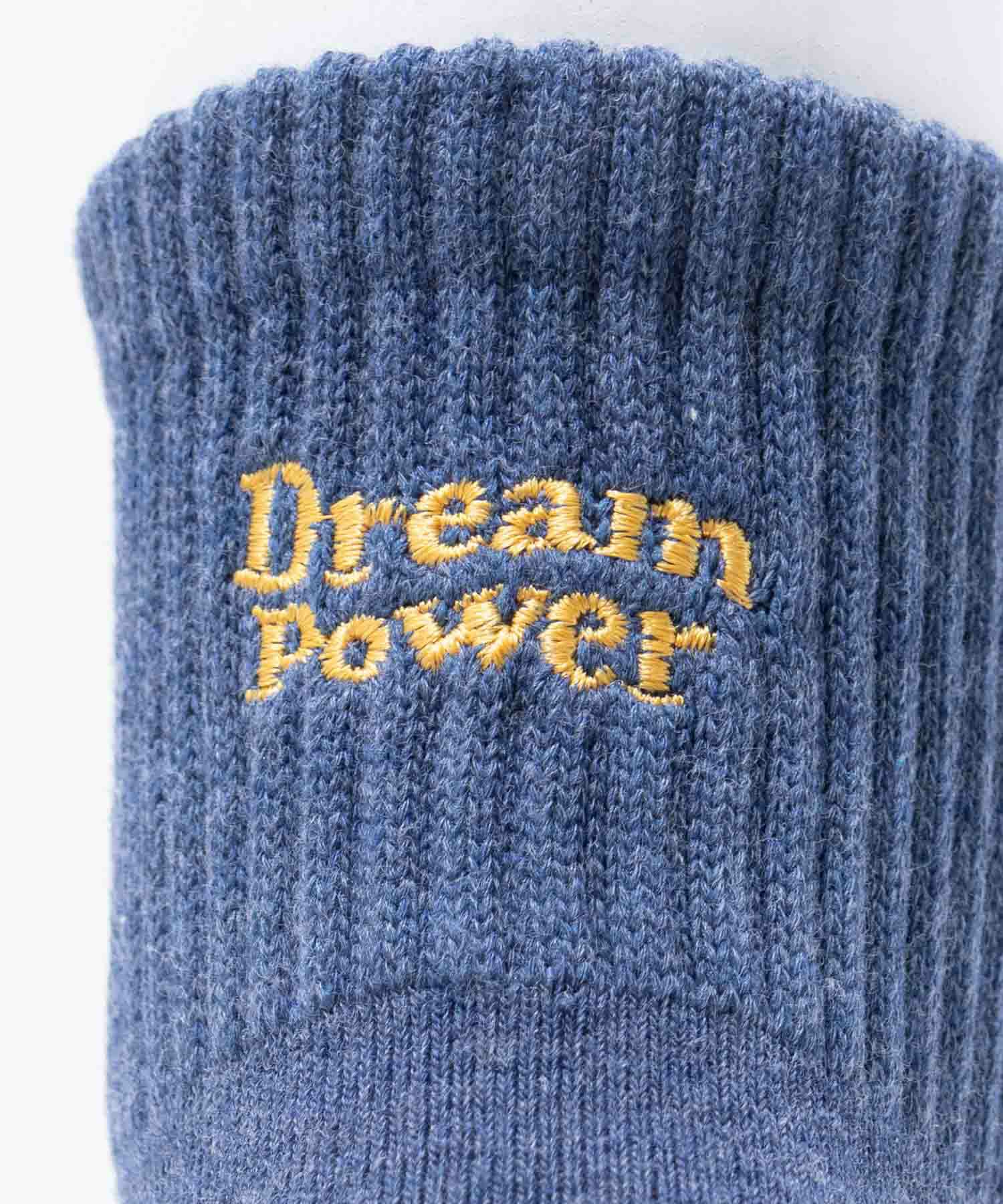 NAVY  リブロゴ刺繍ショート丈ソックス レディース商品画像-14