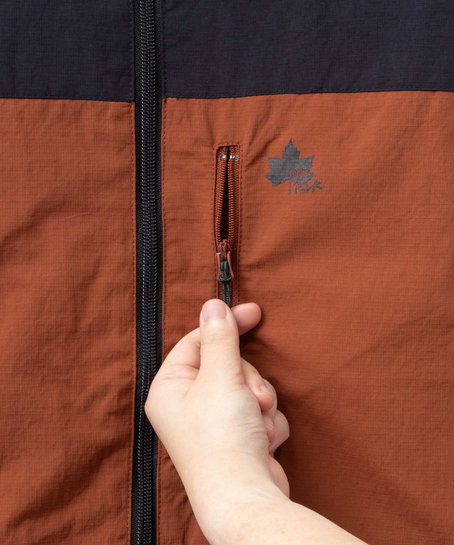 LOGOS PARK 裏トリコットブルゾン メンズ