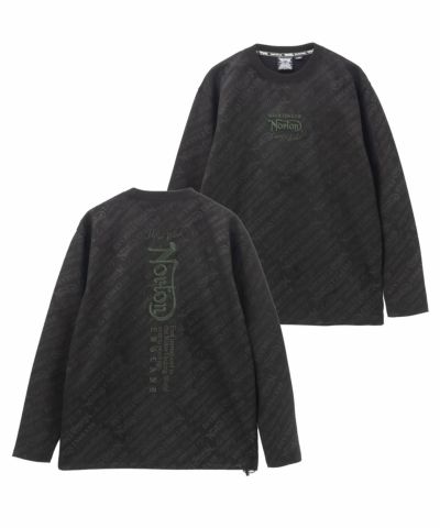 Norton  ポリスエード長袖Tシャツ メンズ