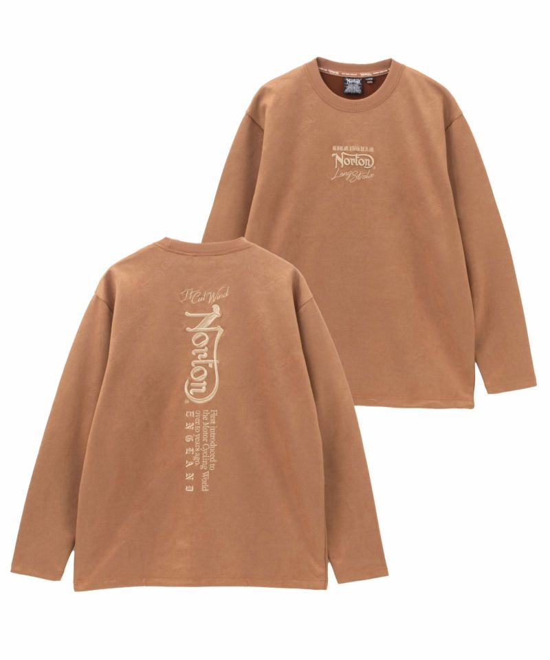 Norton ポリスエード長袖Tシャツ メンズ商品画像-3