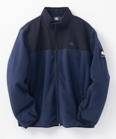 LOGOS PARK  フリース切替ジャケット メンズ