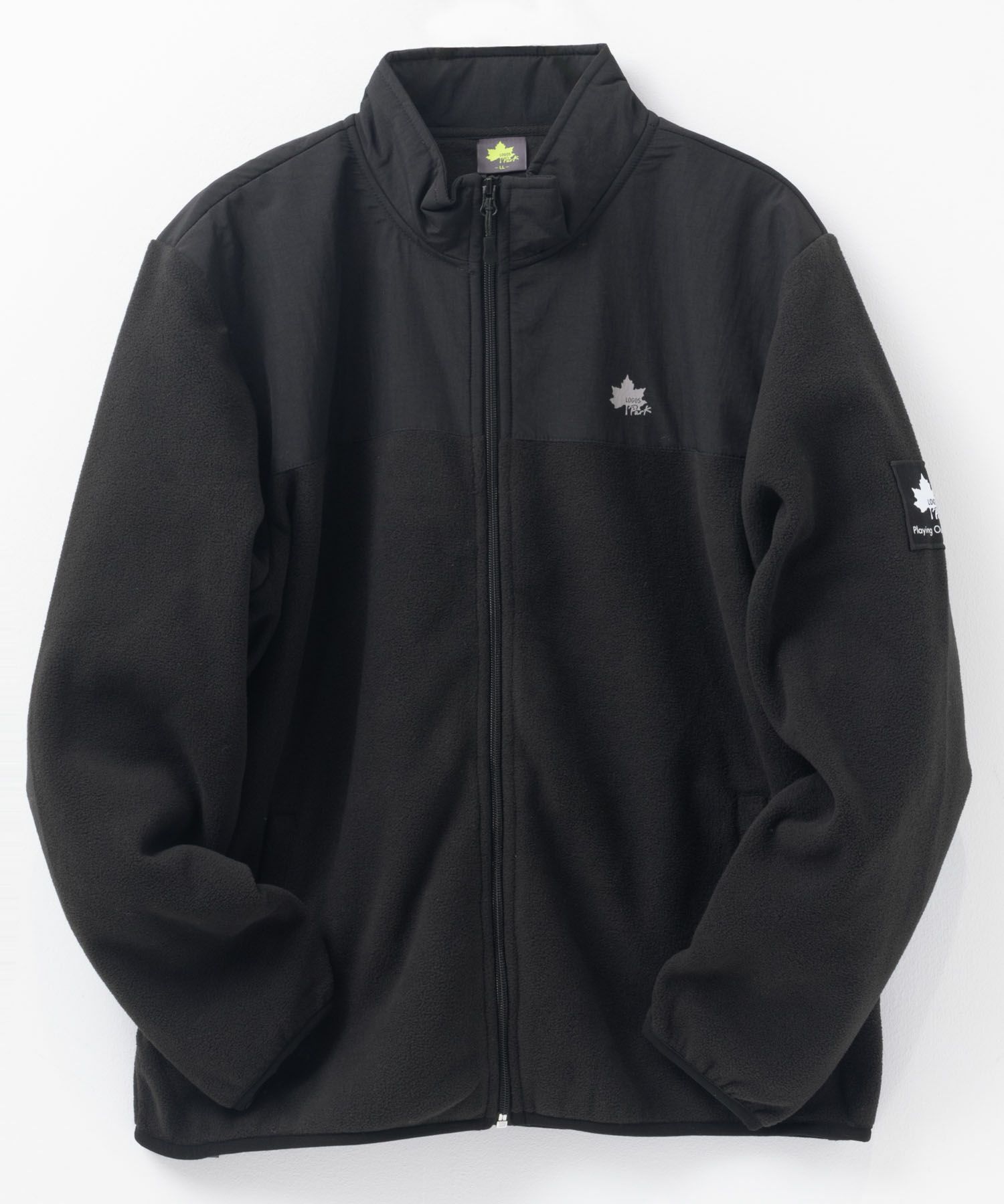 LOGOS PARK フリース切替ジャケット メンズ