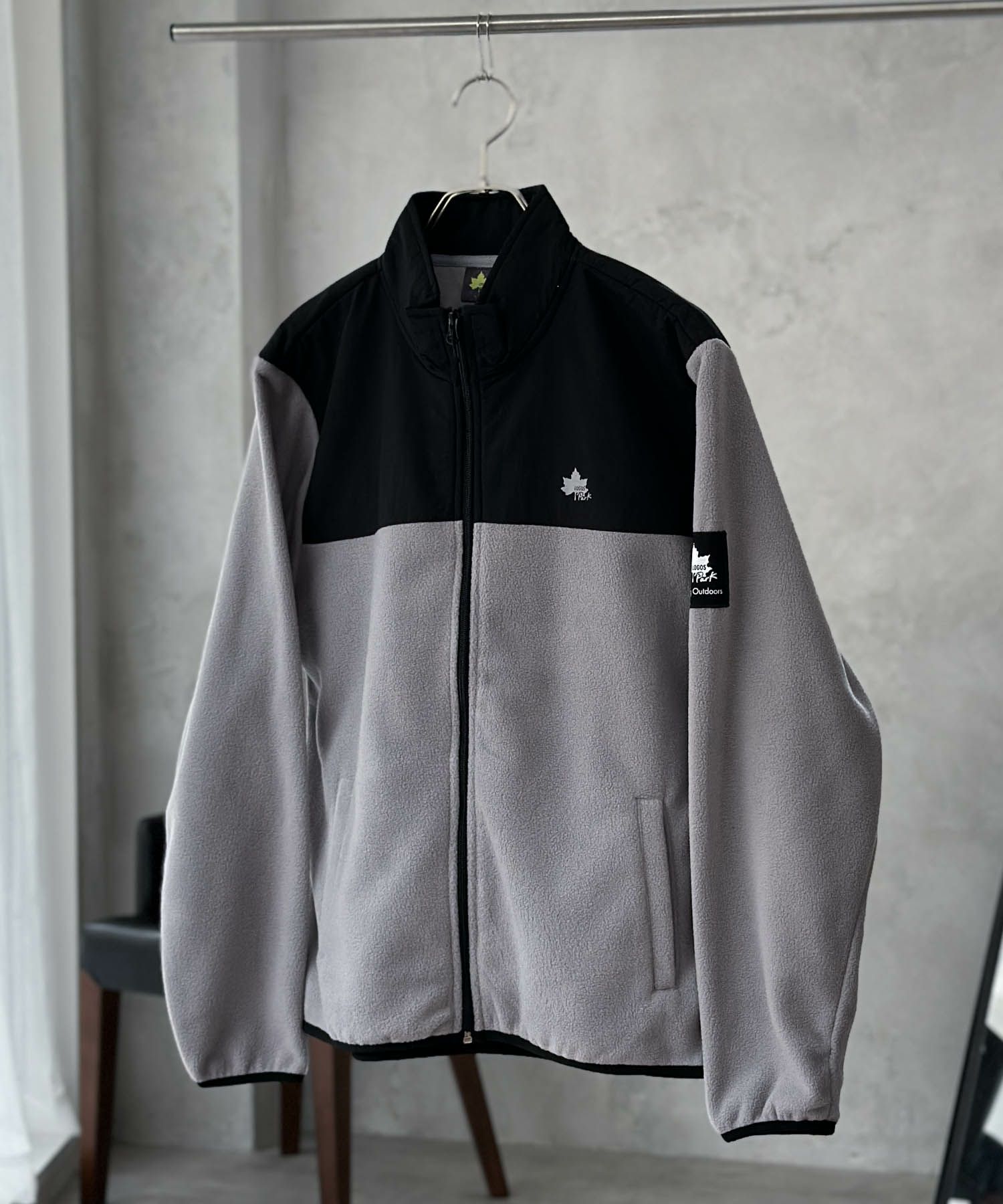 LOGOS PARK  フリース切替ジャケット メンズ商品画像-15