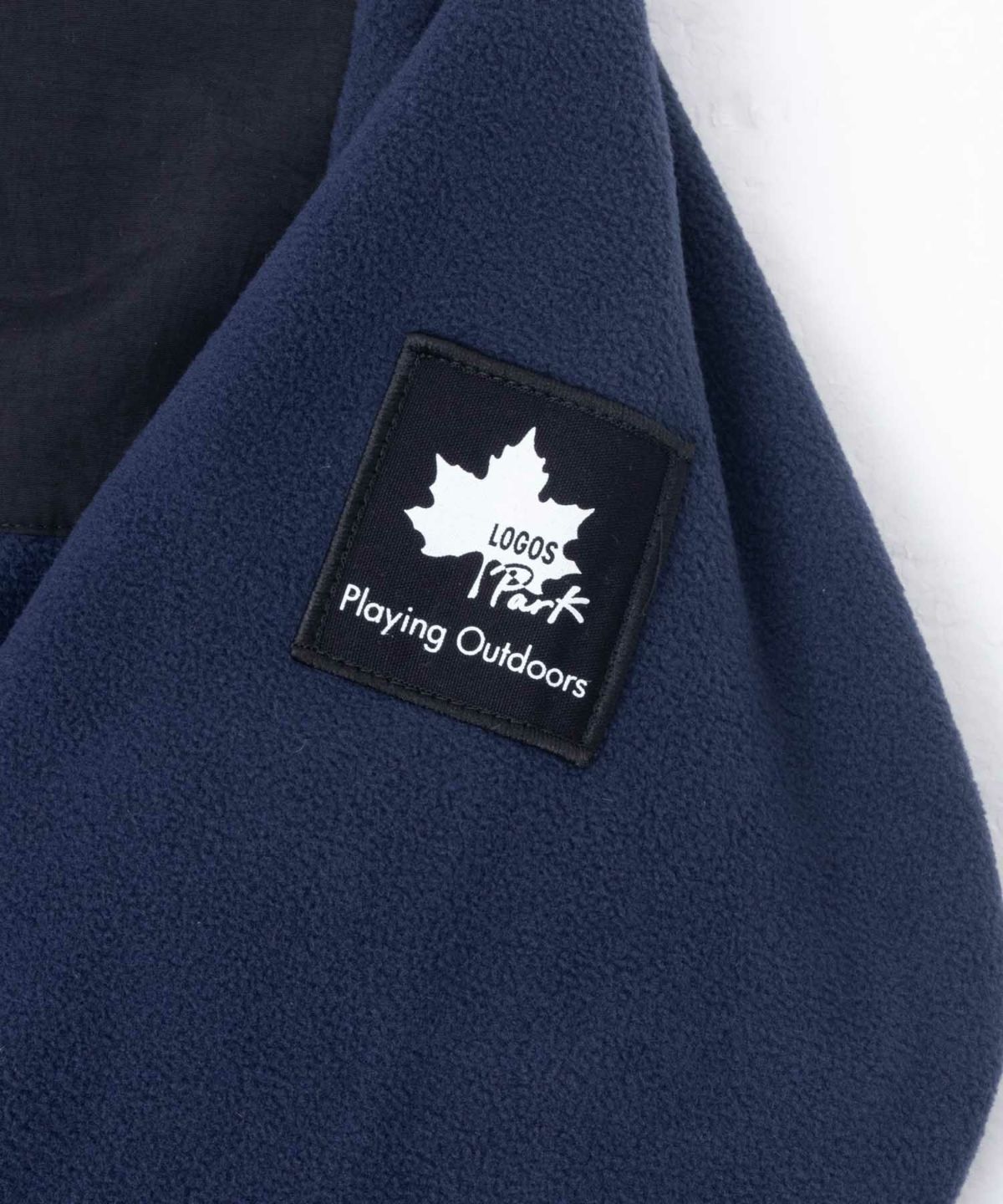 LOGOS PARK フリース切替ジャケット メンズ