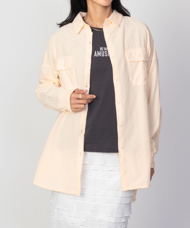 Howdy Marie インドコールオーバーシャツ レディース商品画像-2