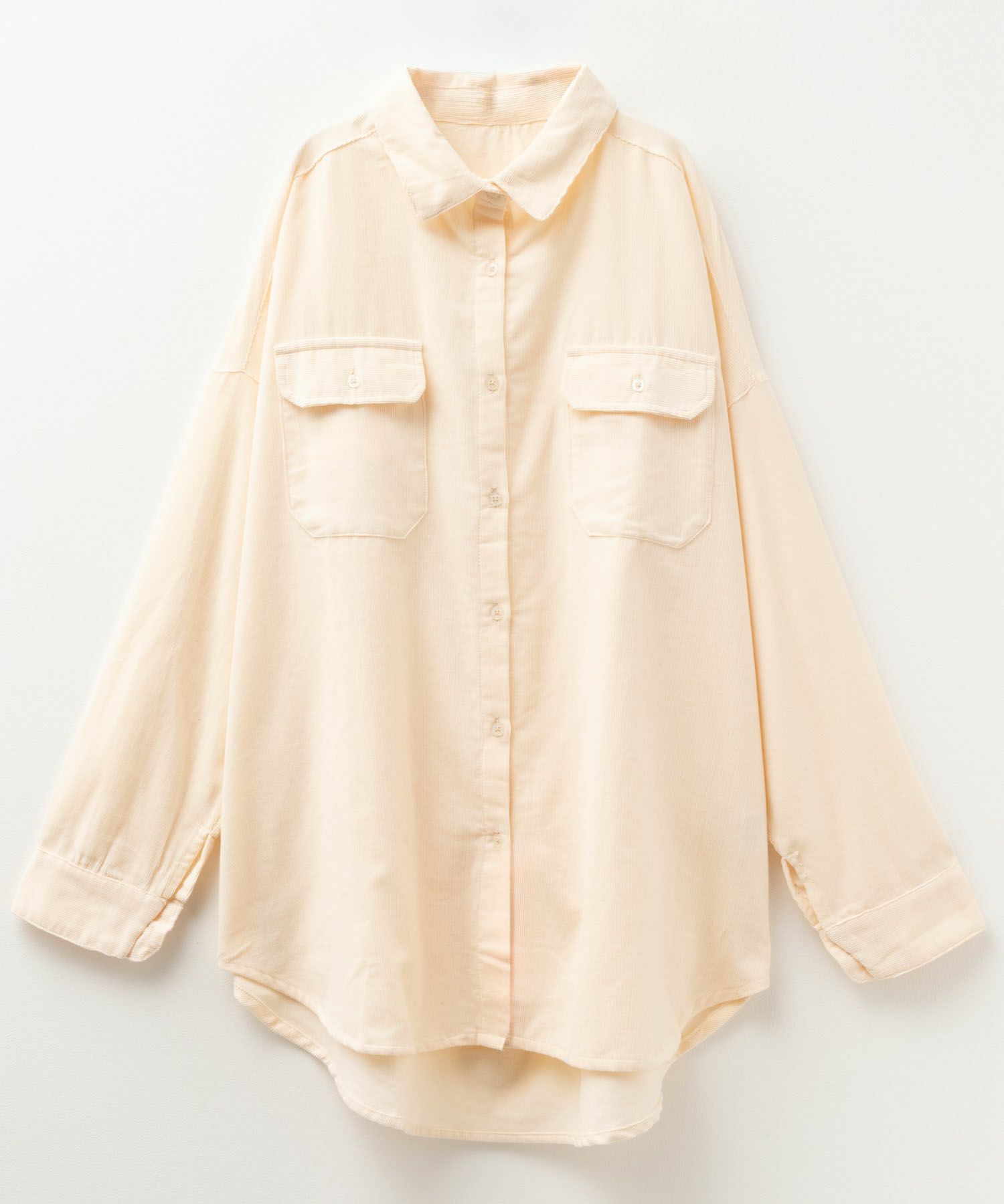 Howdy Marie インドコールオーバーシャツ レディース