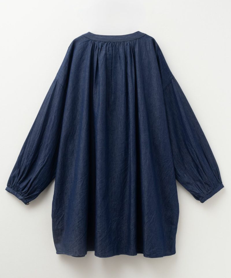 Howdy Marie  インドデニムギャザーチュニック レディース商品画像-15