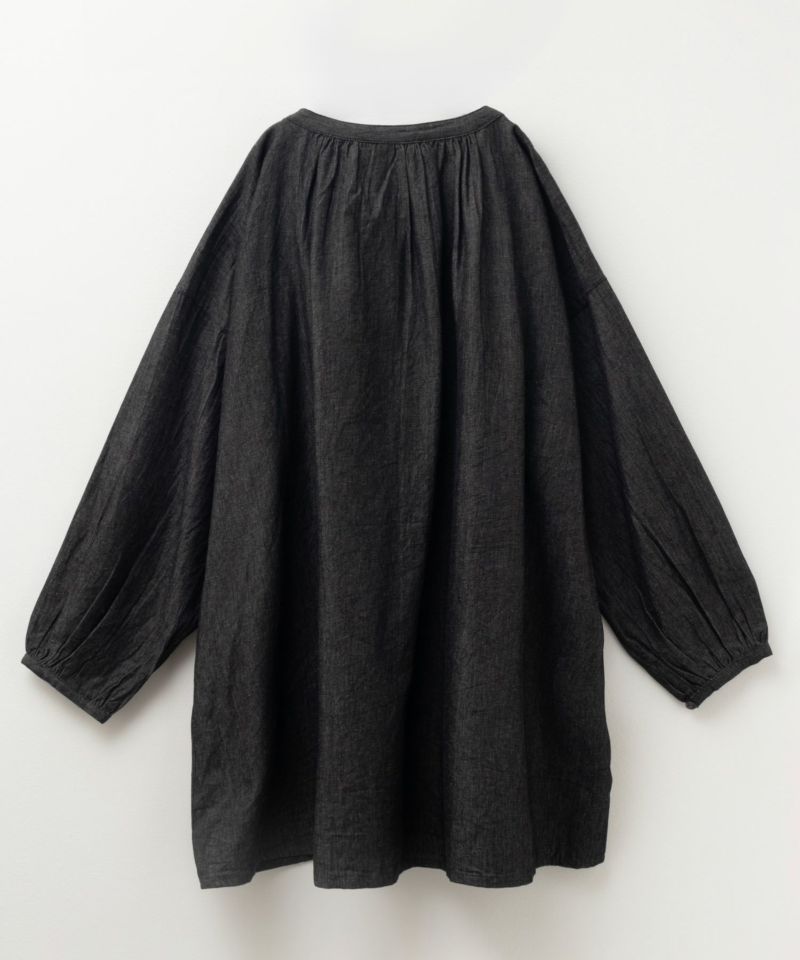 Howdy Marie  インドデニムギャザーチュニック レディース商品画像-17