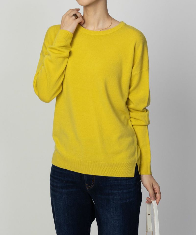 [さらに50%OFF]nAvy カシミヤタッチニット クルーネック レディース商品画像-12