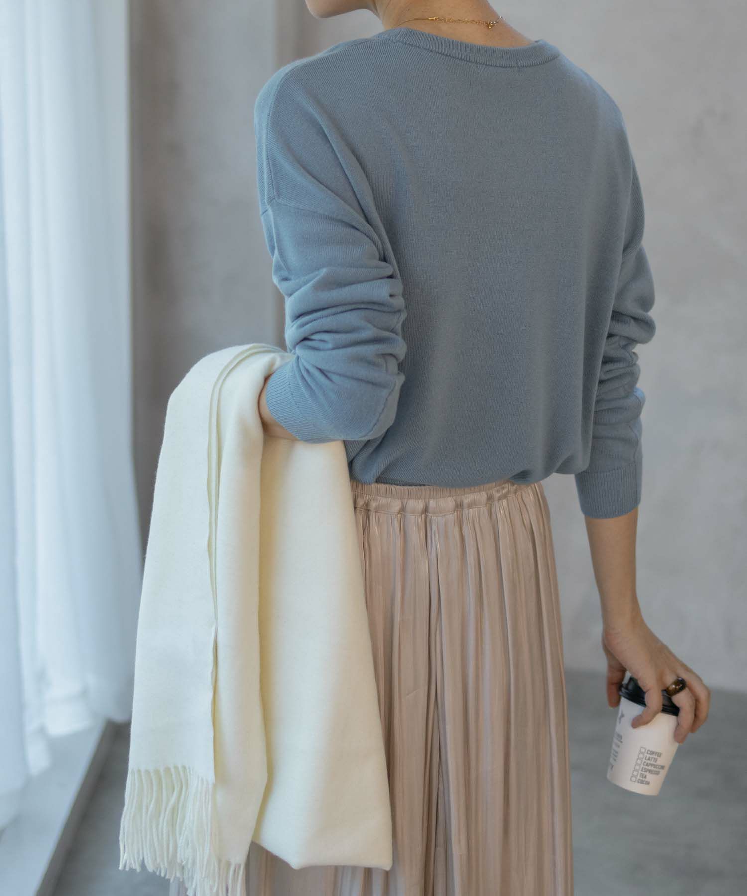 [さらに50%OFF]nAvy カシミヤタッチニット クルーネック レディース商品サムネイル-15