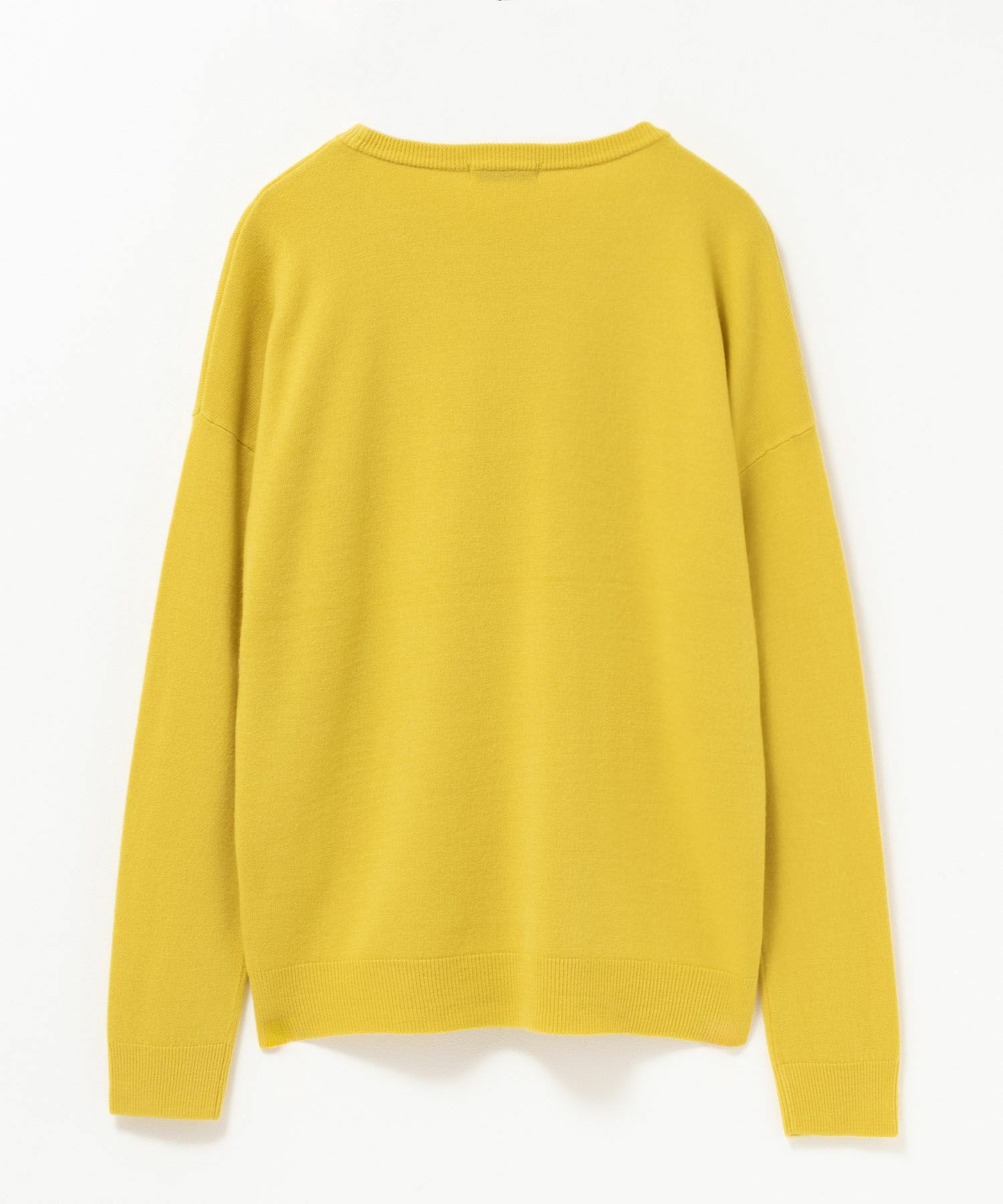 NAVY カシミヤタッチニット クルーネック レディース