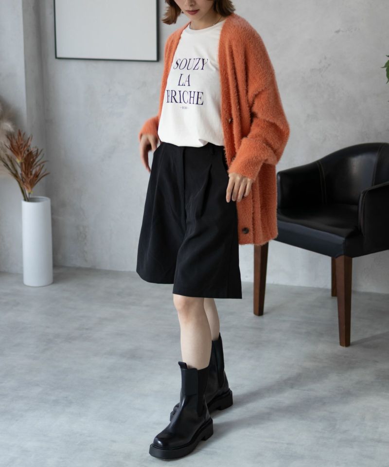 Howdy Marie  フェザー素材ロングカーディガン レディース商品画像-17