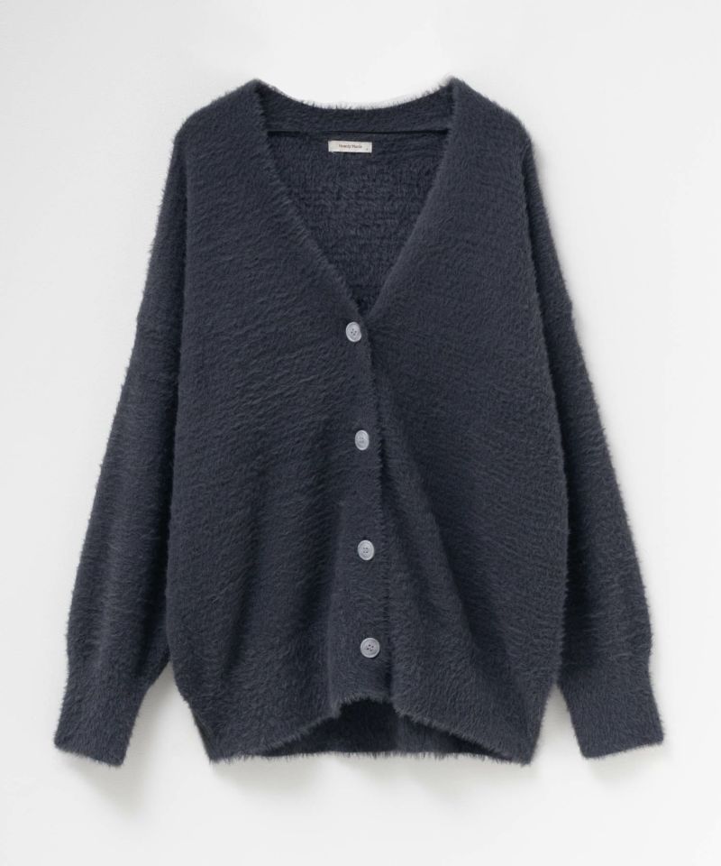 Howdy Marie  フェザー素材ロングカーディガン レディース商品画像-24