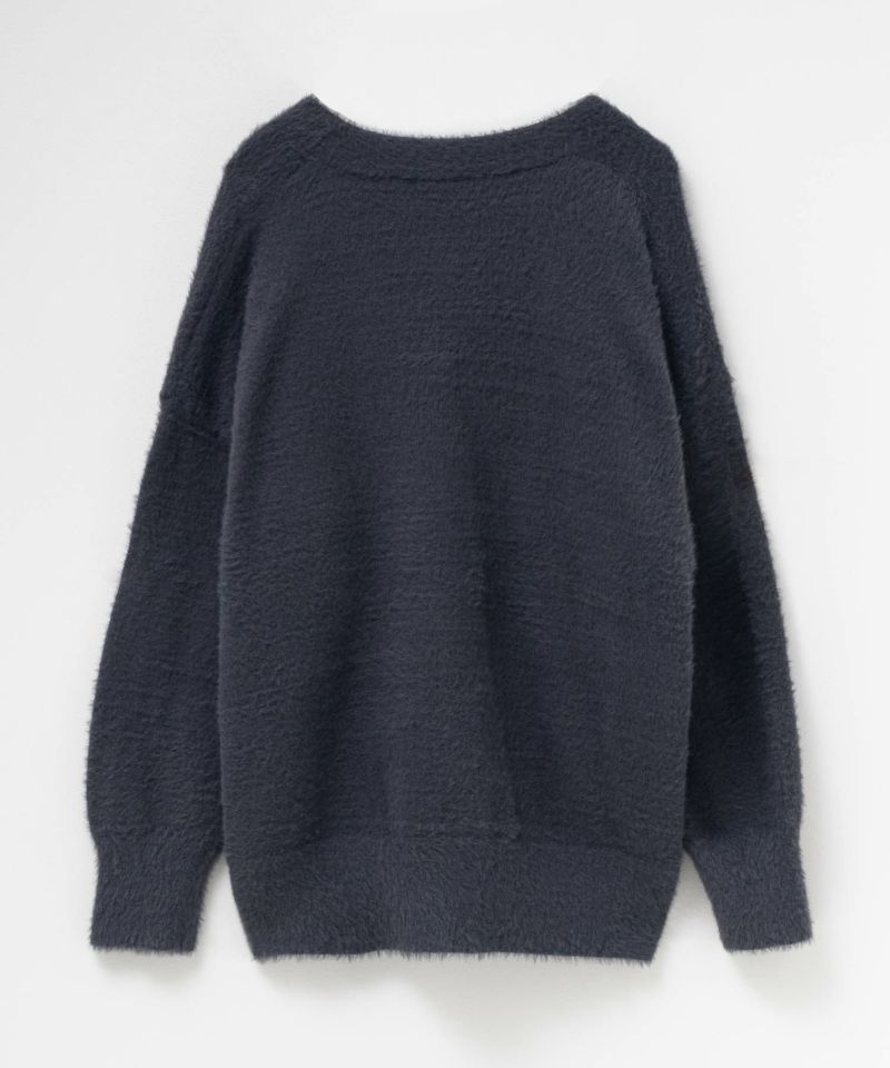 Howdy Marie  フェザー素材ロングカーディガン レディース商品画像-25