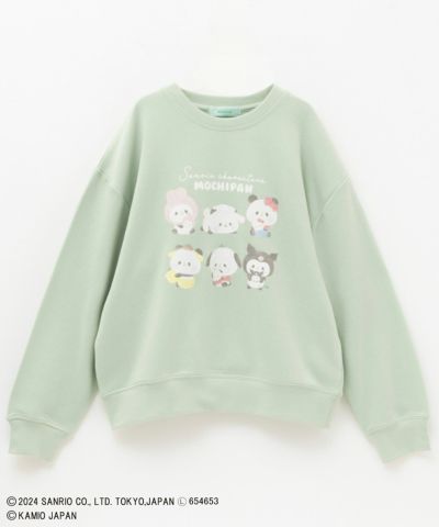 もちもちぱんだ×サンリオキャラクターズ トレーナー キッズ