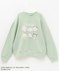 もちもちぱんだ×サンリオキャラクターズ トレーナー キッズ