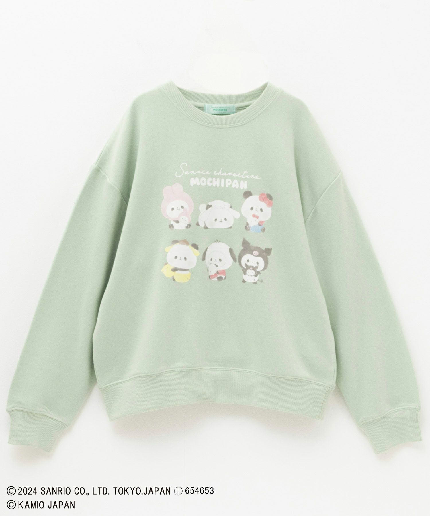 もちもちぱんだ×サンリオキャラクターズ トレーナー キッズ
