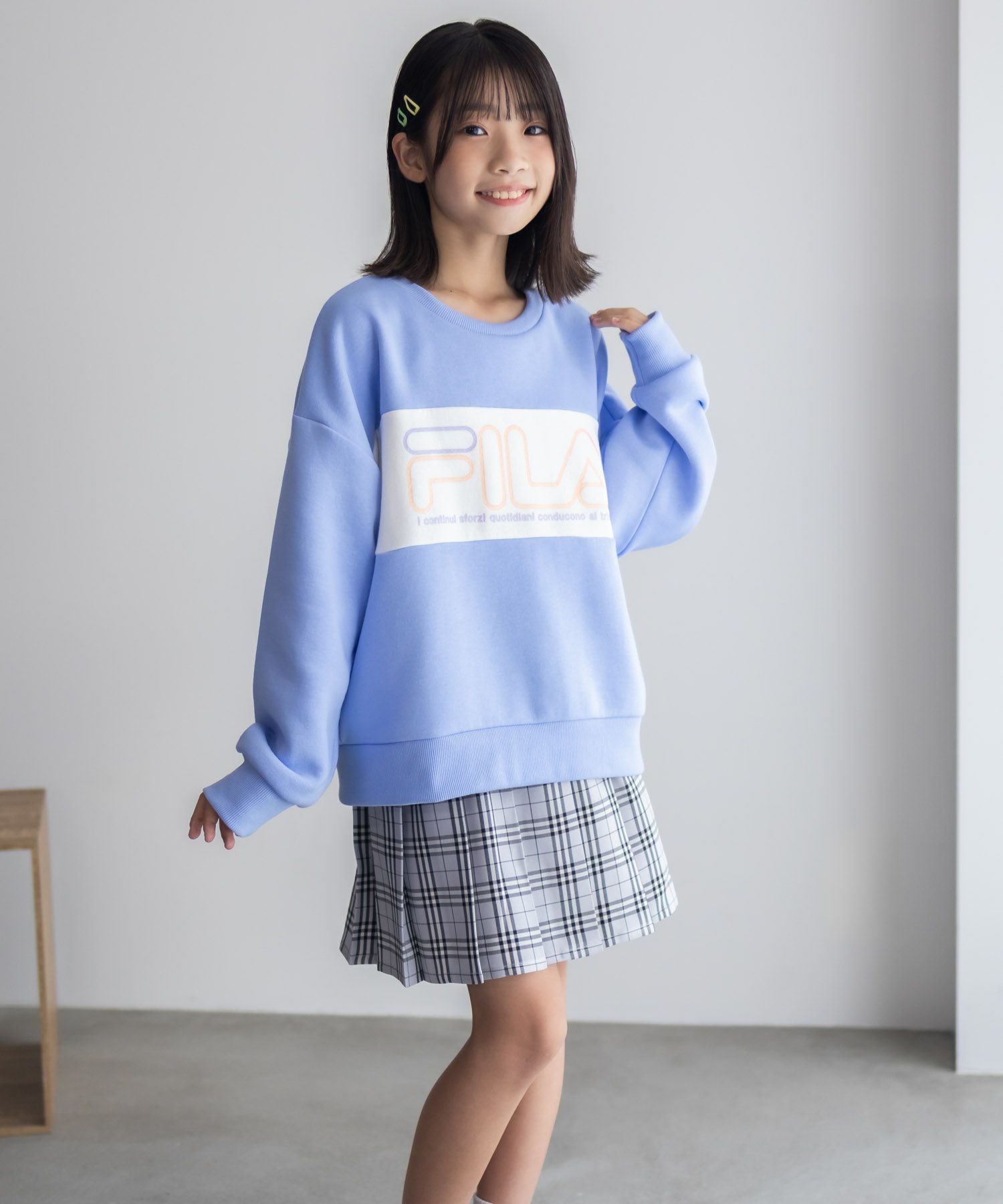 FILA  切替トレーナー キッズ商品サムネイル-2