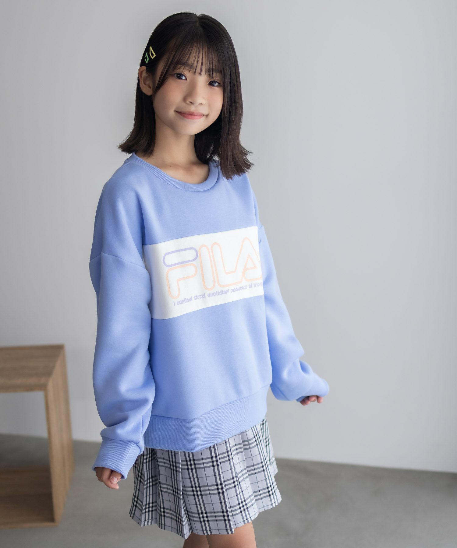 FILA  切替トレーナー キッズ商品画像-4
