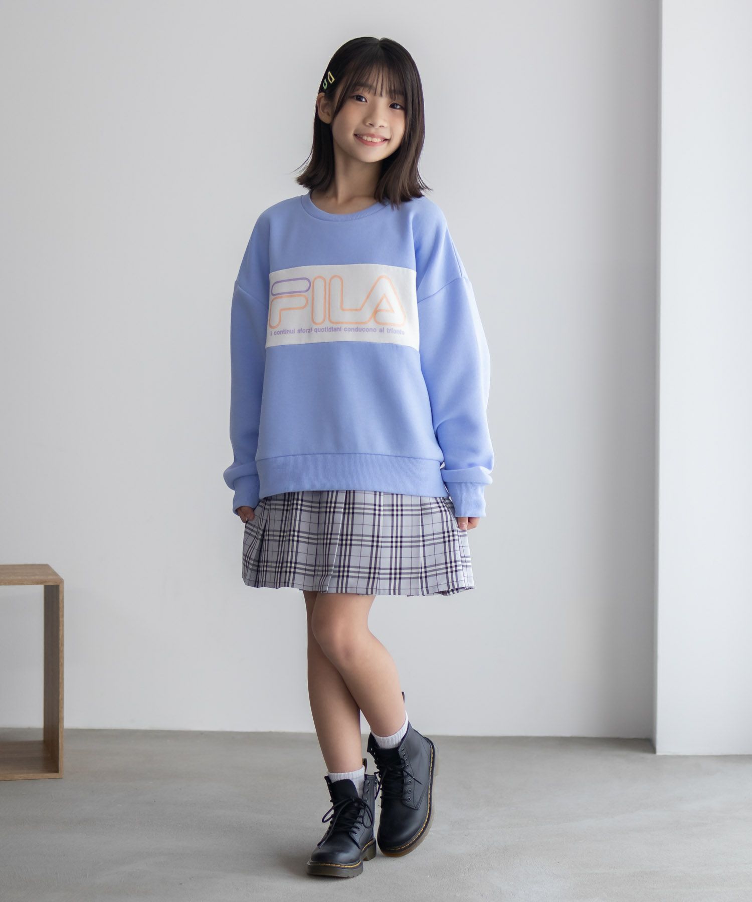 FILA  切替トレーナー キッズ商品画像-6
