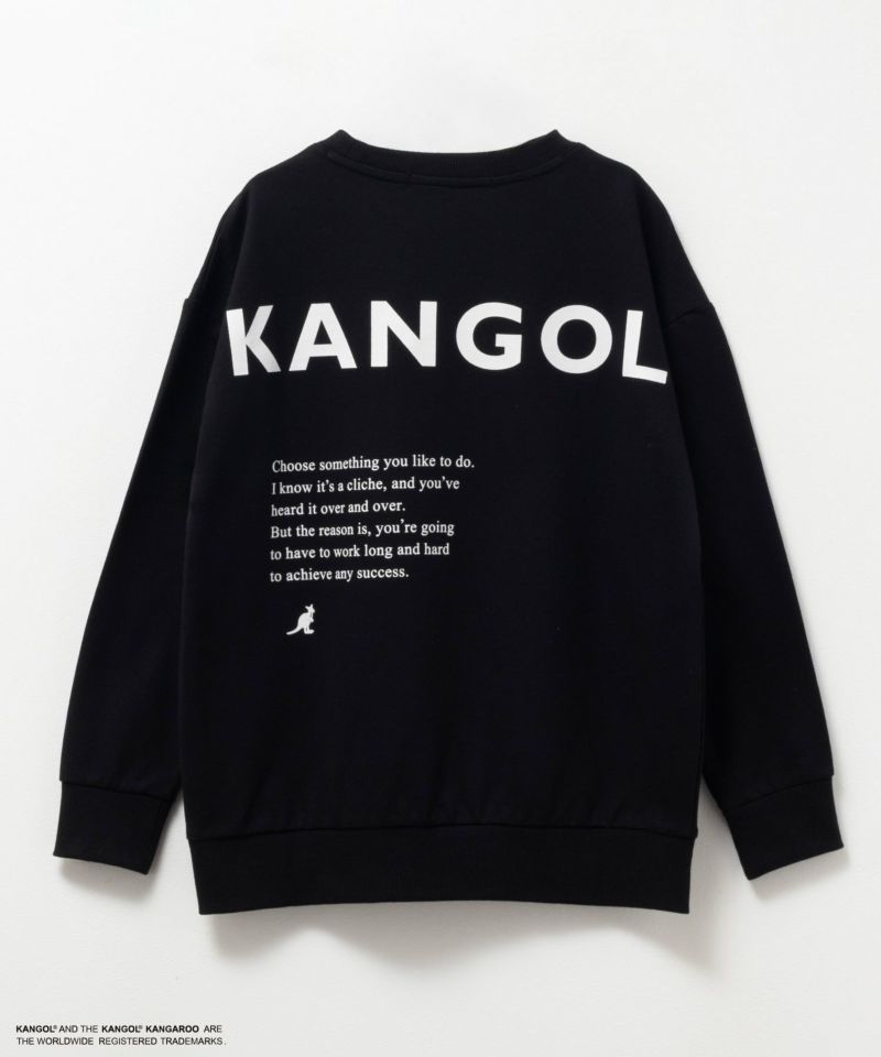KANGOL  ロゴプリントトレーナー キッズ商品画像-2