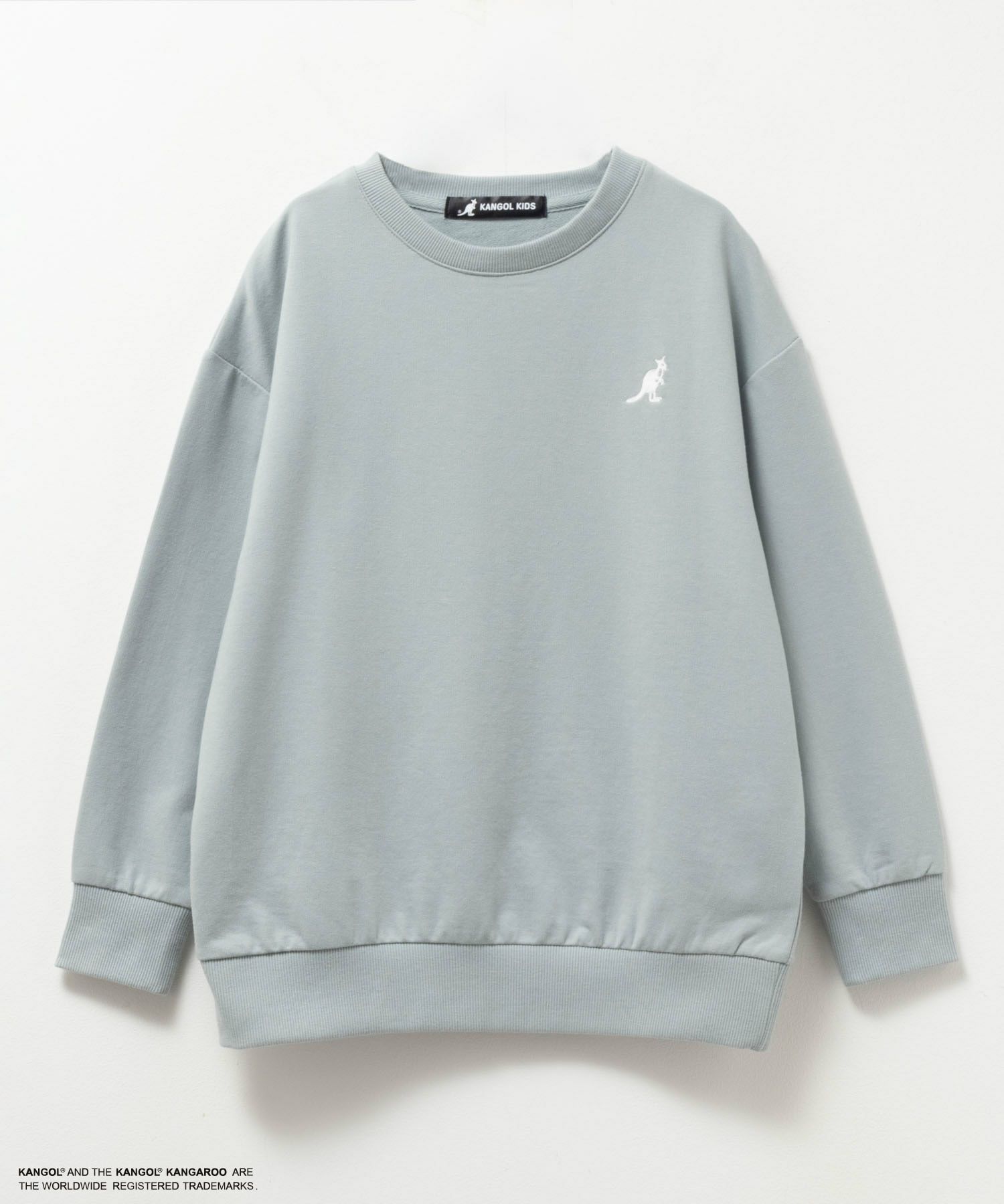 KANGOL ロゴプリントトレーナー キッズ