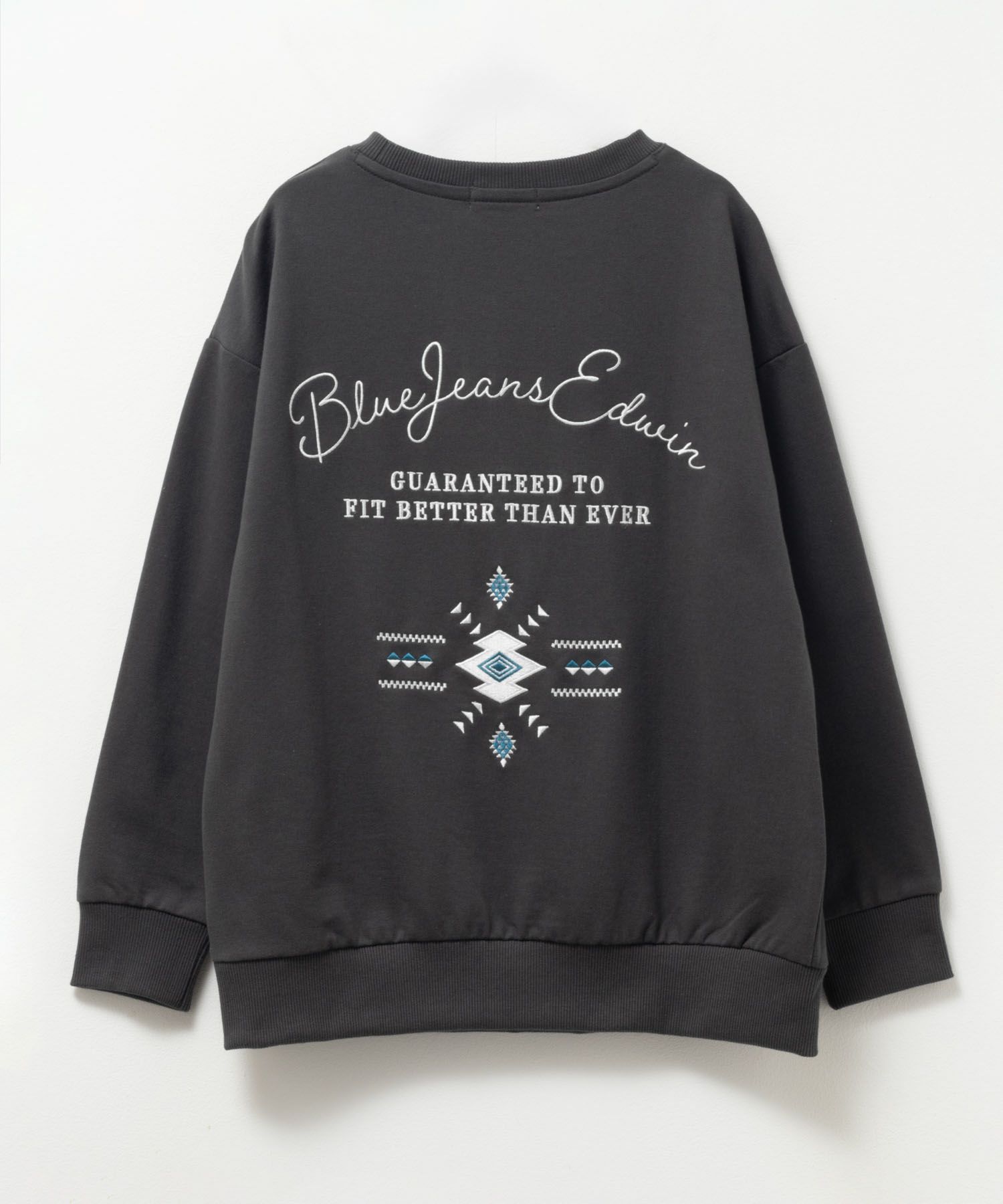 EDWIN 布帛ポケット付きトレーナー キッズ商品画像-4