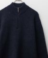 NAVY 快適ニット ケーブル編み メンズ