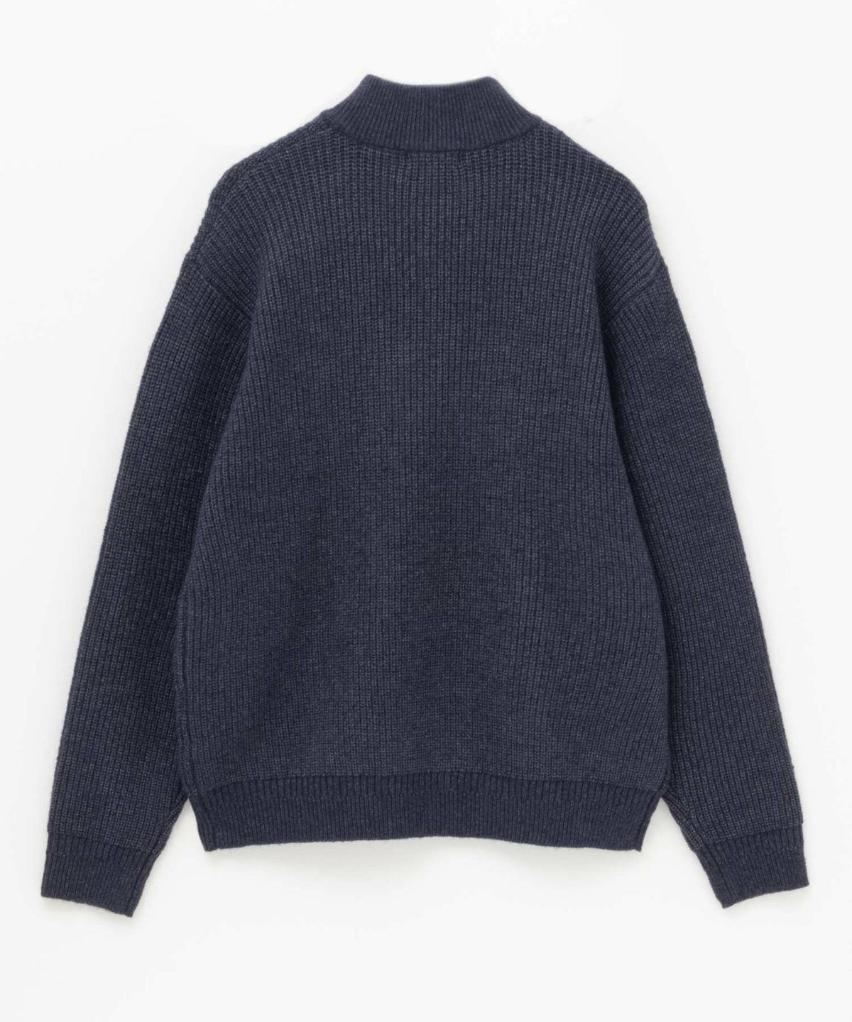 NAVY 快適ニット ケーブル編み メンズ